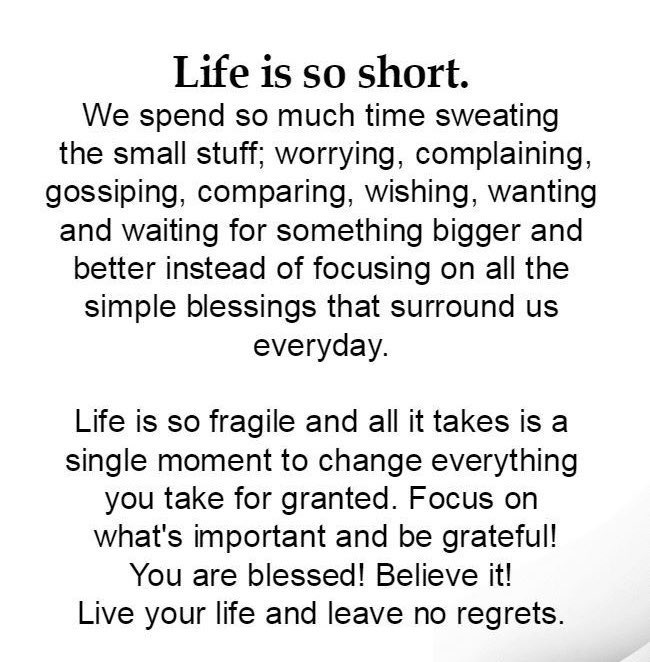 Life Is Short, Live Life - Jamie Boyle Guillain Barre Syndrome GBS