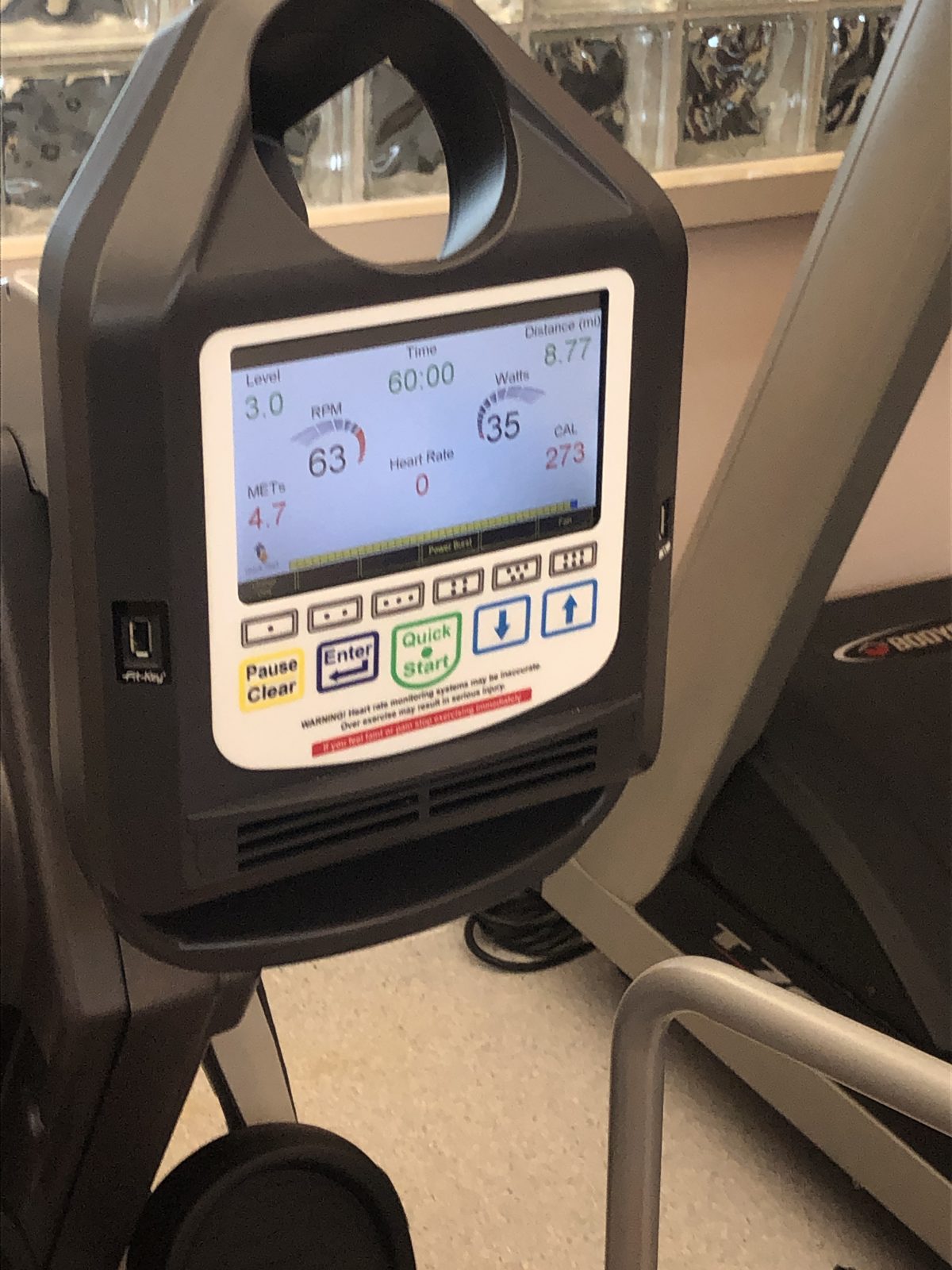 SciFit Recumbent Stepper 8.77 Miles In 60 Minutes - Jamie Boyle Guillain Barre Syndrome Recovery GBS