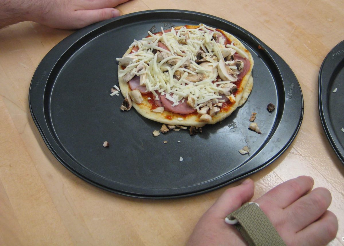 Making Pizzas Occupational Therapy - Jamie Boyle Guillain Barre Syndrome GBS Recovery